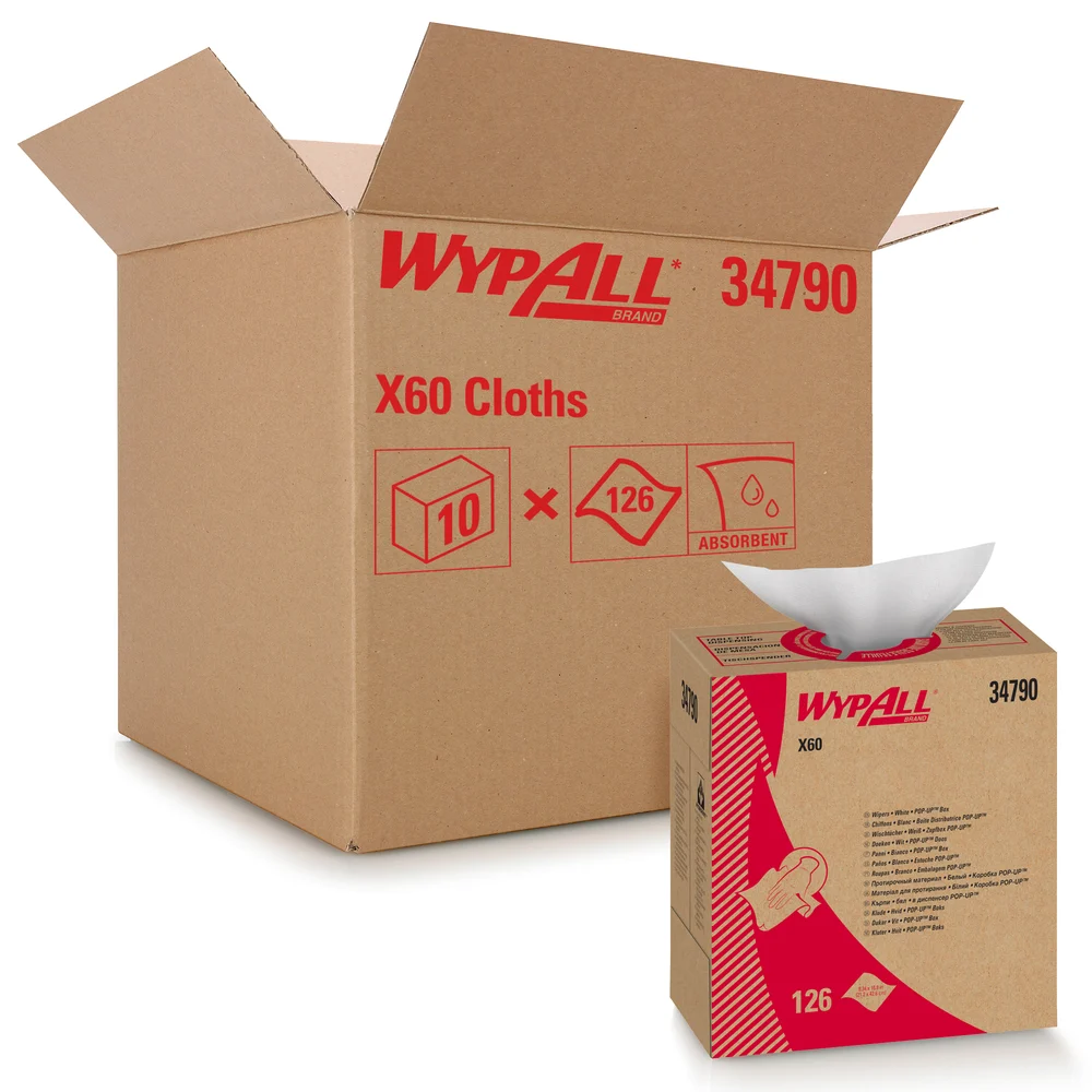 WypAll® X60 Cloths - Disposable Wipers